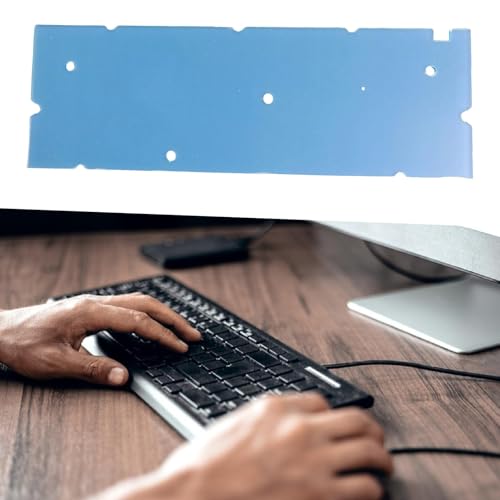 Plaque lumineuse vibrante et panneau diffuseur haute performance pour clavier