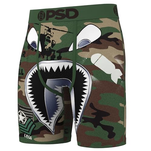 PSD Underwear Mens Boxer Briefs - Warface Militia 3 Pack, 7 Inch Inseam, Moisture-Wicking Boxer Briefs for Men Pack, Size XXL2