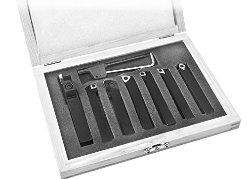 Hhip 2002–0015 7 pièces porte-outil carbure indexable pour tour à métaux