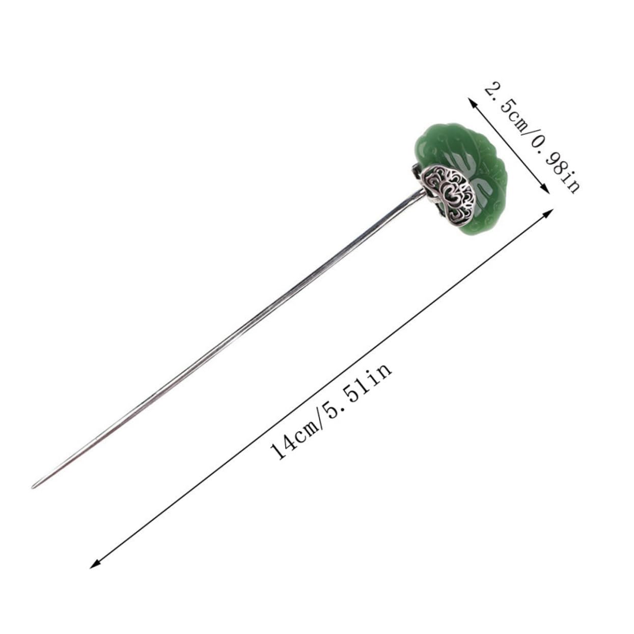 Healeved 3piezas Pinza Para Cabello De Agata Diseño Clásico Accesorios De Peinado Para Mujeres Cabello Para Ocasiones Especiales