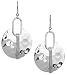 Silver Cresent Earring Hammered Ethnic | SPUNKYsoul Collection