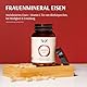 XbyX Eiserne Lady | Hochdosiertes Eisen & Vitamin C | Eisentabletten Vegan | Kapseln für Immunsystem & Stoffwechsel | Premium-Eisen | Supplements | Hagebutten-Extrakt | 58g/120 Portionen