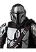 MAFEX No. 256 THE MANDALORIAN CHROME Ver. Total Height: Approx. 6.3 inches (160 mm), Painted Action Figure
