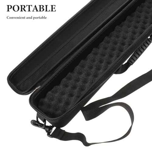 Bolsa para cañas de pescar antichoque con compartimentos y asa de transporte exterior 3