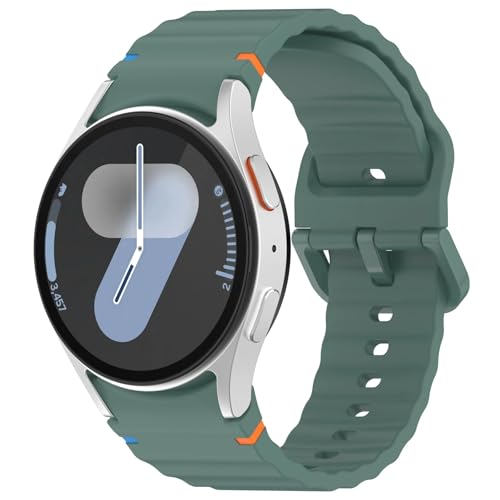[�����ȓX] �ɓK��Samsung Galaxy Watch 7/FE/6/5/4 44mm 40mm 5 Pro Wave�u���X���b�g Galaxy Watch 6 Classic 47mm 43mm�o���h�ɓK������V���R���X�g���b�v(Pine need