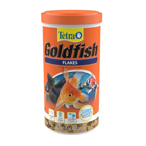 Tetra Goldfish Flakes Fish Food, 7.06 oz