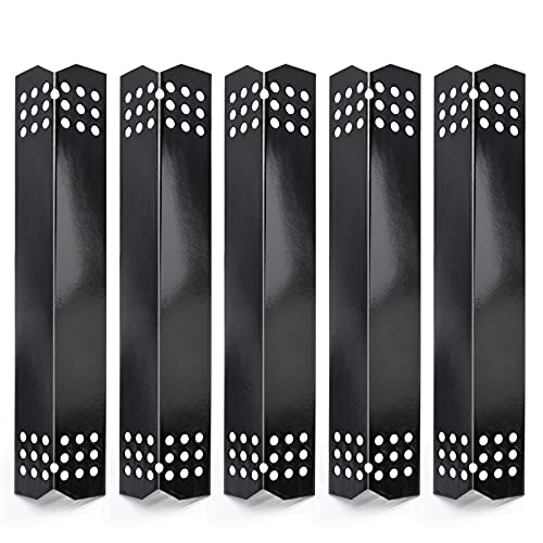 Criditpid Heat Plate Replacement Parts for Nexgrill 720-0882A 720-0896 720-0830H 720-0783E 720-0925, Grillmaster 720-0697 720-0737, 5-Pack Flame Tamers Grill Parts for Nexgrill 5 Burner 720-0882A