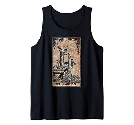 El Mago, Carta antigua del Tarot, Magia, Sobrenatural Camiseta sin Mangas | Ya disponible en tu tienda friki favorita! En mundofriki.es! El Mago, Carta antigua del Tarot, Magia, Sobrenatural Camiseta sin Mangas | Ya disponible en tu tienda friki favorita! En mundofriki.es!