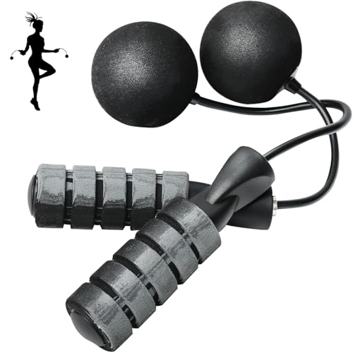 Cordless Jump Rope for Fitness with Indoor Jumping Rope Weighted ...