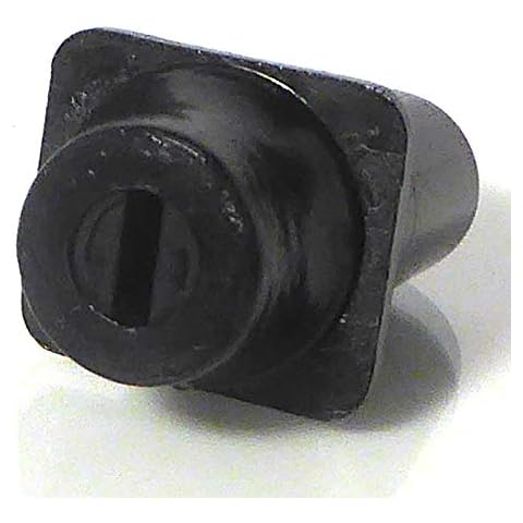 Guitar switch tip black telecaster type 4.9 x1.3 slot Cover