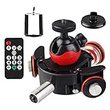 Kamera-Video-Track Dolly muss den AAA-Akku verwenden, Sie können viele verschiedene Fotodomelle mit der Fernbedienung einstellen