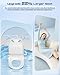 Sosh Auto Open Lid Bidet Seat, Smart Max Electric Toilet Seat with Instant Warm Water, Dryer, Front and Rear Wash, Remote Control, Self-Cleaning Nozzle, Eco Mode