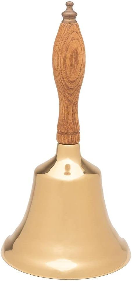 Amazon.com: Bevin Bells Solid Brass Hand Bell | 8HB | New England