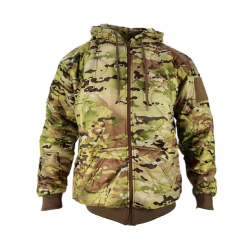 Mountain Creations Military Style Woobie Hoodie 2.0 Jacket, Lightweight, Warm, Water-Resistant, Insulated