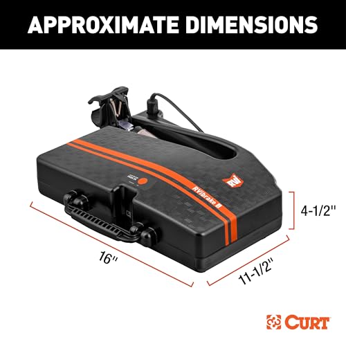 CURT 52202 RVibrake 4 Portable Flat Tow Brake System by CURT - Image 4