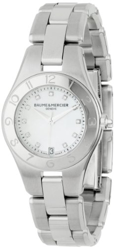 Baume & Mercier Women's 10011 Linea Mother-of-Pearl Diamond Dial Watch
