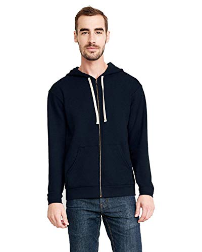 Next Level Unisex Zip Hoody S MIDNIGHT NAVY
