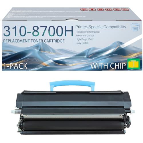 Toner 310-8700H Dell 1720DN compatible, remplacement 310-8707 noir 6K pages