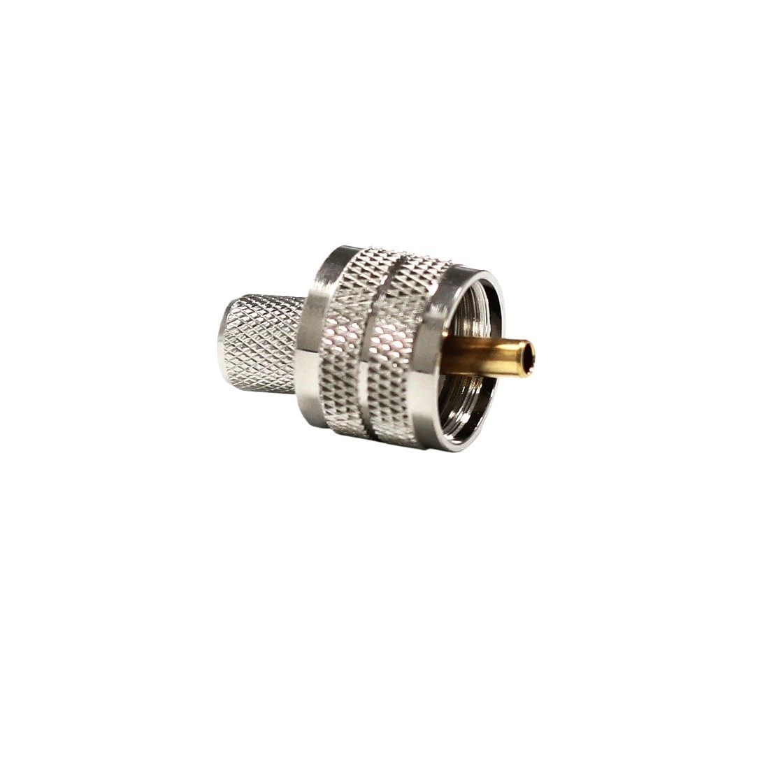 Bcomfy Men's Type3 1Pc Uhf Pl259 So239 Fe Jack Rf Coax Connector For Rg316 Rg174 Rg58 Cable Welding Terminal New(Type3)
