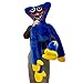 Peluche gigante Big Huggy Wuggy Wuggy peluche Big Huggy 80 cm/100 cm Poppy Playtime Plush Grande peluche Huggy Wuggy Gigante realistico salsiccia mostro horror regalo di bambola farcita di Natale