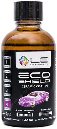 Liquid ElementsECO SHIELD 50ml - Silica (siO2) Based Vehicle Ceramic Coating, Up to 3 Years Durability