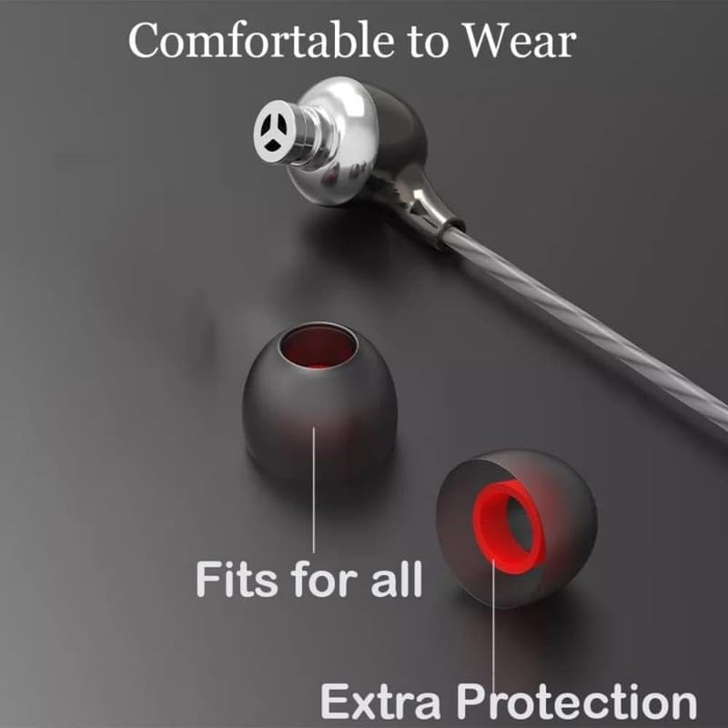 Image of Type-C Earphones for Xiaomi Redmi Note 11 Pro+ Earphones Original Like Wired in-Ear Headphones Stereo Deep Bass Headset Earbud with Type-C Audio Jack, Mic (Black.C.1TB)