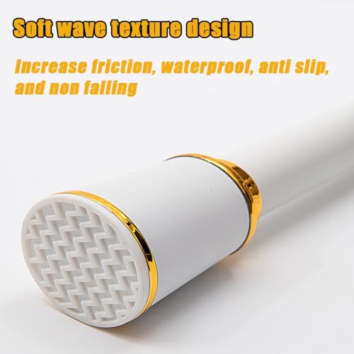 Bastone per tende regolabile in acciaio inox, asta telescopica a molla per installazione senza fori, perfetta per doccia, armadio e finestra, facile da estendere e utilizzare