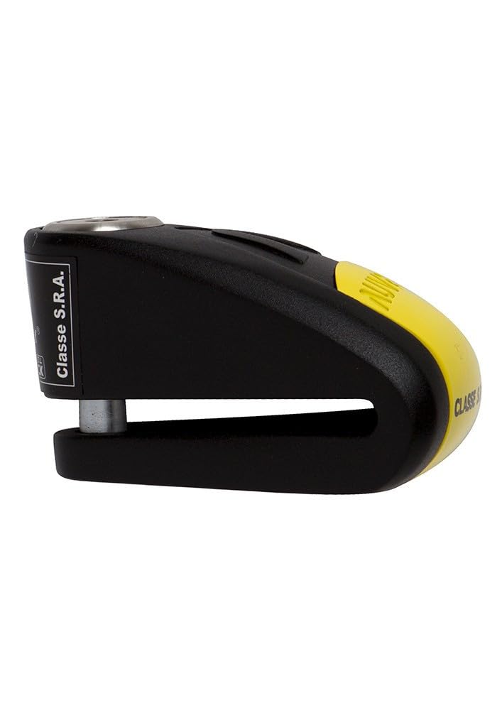 AUVRAY Antivol moto SRA bloque-disque Alarme B-Lock14 Noir/Jaune