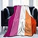 Coperta Lgbt Gay Lesbica Bandiera Caldo Flanella In Pile Peluche Divano Coperta Come Copriletto/Copriletto/Copriletto/Lenzuola 200 X 150 cm