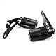 ZEXDDI passen für CB 750 CB750 Hornet 2024 CB 1000 CB1000 Hornet SP 2025 CNC Motorrad Rahmen Schieber Crash Protector Pad Fallschutz Hornet 750 1000 sp (Schwarz)