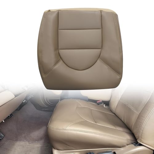 Housse de siège en cuir marron Ford F250 conducteur pour restaurer votre pick-up