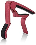 Guitar Capo Single-handed Guitar Capo Guitar Accessories for Electric and Acoustic Guitars Ukulele Banjo Folk Guitars and Mandolin Red 1 Pcs Nice Design