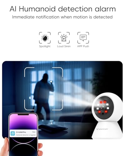 Image of VSTARCAM Inside Cameras for House, 1080P with 5X Zomm, 360 Pan-Tilt, Color Night Vision, Motion Detection, Real-time Alerts, 2-Way Audio, Compatible with Alexa, Cloud & SD Card Storage(up to 256GB)