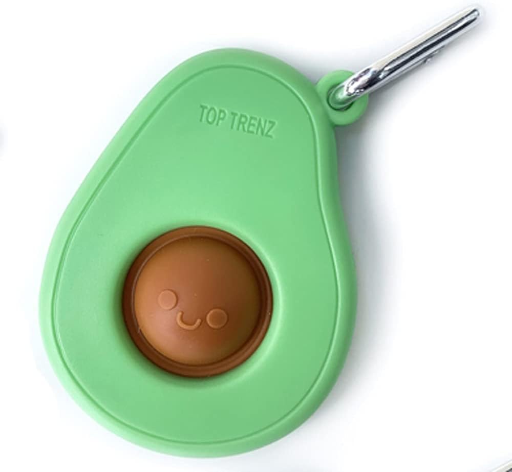 Top TrenzOMG Pop Fidgety Bubble Fidget Toy Stress Relief Anxiety Boredom Keychain (Avocado) 13359