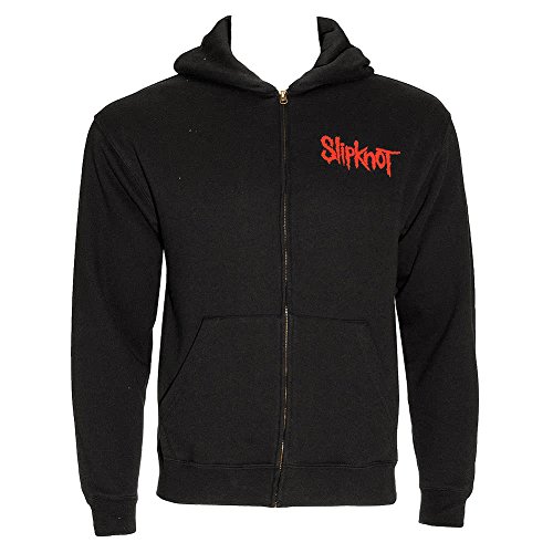 Ripleys Clothing Producto Oficial de slipknow Sudadera con Capucha Sudadera con Capucha Logo Todos los tamaños con Cremallera diseño de Calavera Dientes