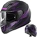 Produktbild LS2 Motorradhelm STREAM EVO LUX, Schwarz/Rose, Größe XS, 103204746xs