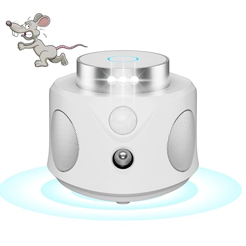 Marderschreck mit Stecker, Jkevow Ultraschall Mäuseabwehr 360° Rat Repellent, Anschluss an Steckdose Marderschreck für Dachboden, Haus, Garten, Garage Marderschreck mit Stecker, Jkevow Ultraschall Mäuseabwehr 360° Rat Repellent, Anschluss an Steckdose Marderschreck für Dachboden, Haus, Garten, Garage