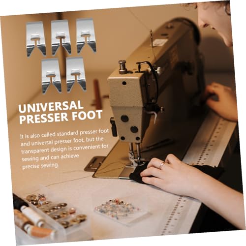 5 piezas pies para máquina de coser eléctricos multifunción miniatura 6