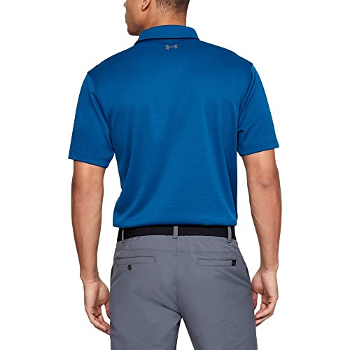 Image of Under Armour Men's Polyester Solid Tech Polo | T-Shirt | 1290140-001