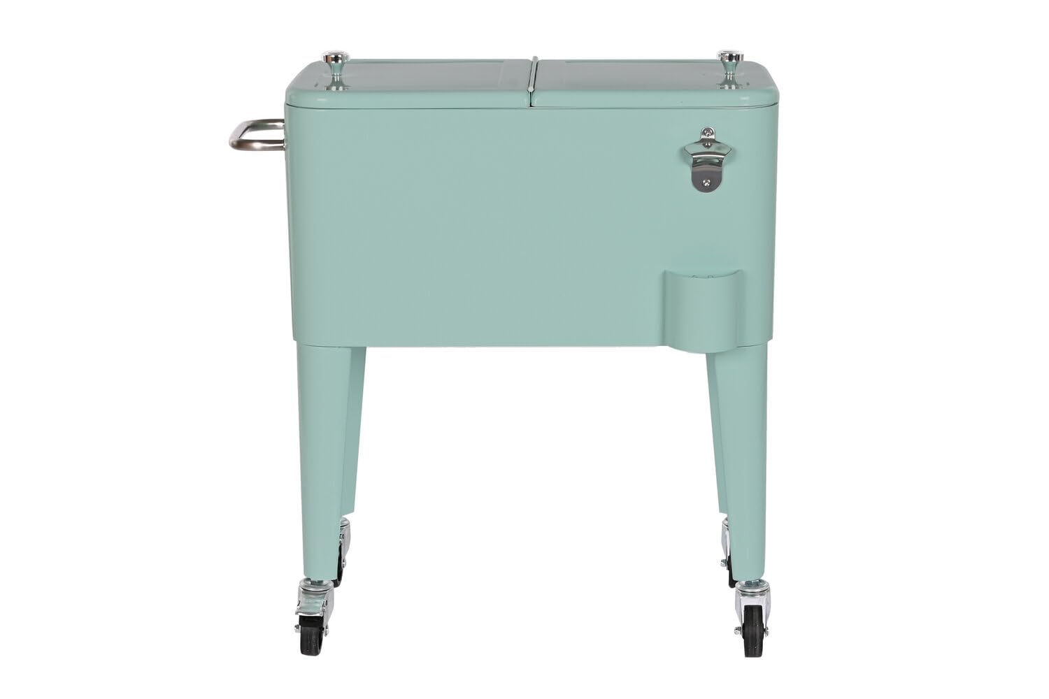 Nevera Acero PP 74x43x80 56 litros Azul Celeste | Alexandra House Living Nevera Acero Pp 74x43x80 56 Litros Azul Celeste