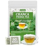 60 Premium Chanca Piedra Leaf Tea Bags, Stonebreaker/Stone Breaker tea, Made with 100% Natural Chanca Piedra Leaves, No Additives & Caffeine Free.