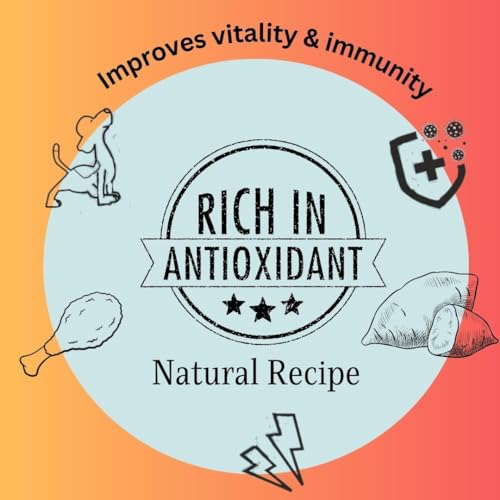Image of Chicken & Sweet potato Dog Treat - Irresistible Flavor for a Healthy Pet, The Perfect Snack to Satisfy Your Dog's Cravings, A Burst of Chicken & Sweet potato Flavor to Delight Your Dog (45g)