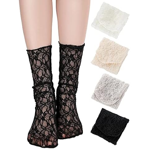 Chaussettes Geyoga en Dentelle Cover