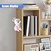 Tuxihapp Cute Bunny Bouncy Butt Car Dashboard Decoration - Funny Rabbit Figurine Car Rearview Mirror Accessories - Mini Resin Vehicle Center Console&Dashboard Ornament for Desktop Home Office (Rabbit)