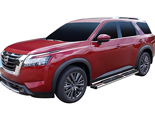 Estribos Cromados APS OE para Nissan Pathfinder 2022-2026 miniatura 6