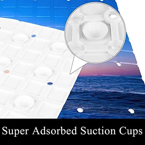 Tapis de bain antidérapant antibactérien sans phtalate durable - 4