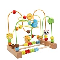 Educational Wooden Bead Maze Toy for Children's Learning Development