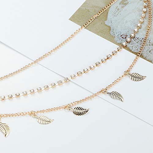 Jstyle 6Pcs Gold Head Chain Jewelry For Women Bridal Bohemian Halloween Headband Hair Headpiece #TOP4