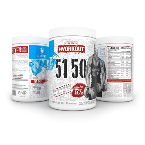 Image of 5% Nutrition 5150 High Stim Pre Workout Powder (Blue Ice)