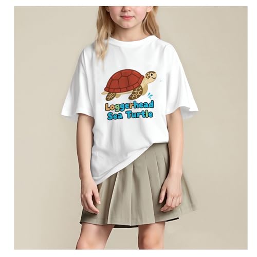 Kids Tshirts Sea'Turtle |Ocean Conservation Tee Girls Boys Summer Clothes for Teens Short Sleeve Tops3